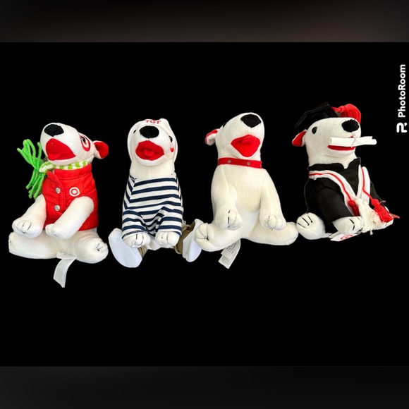 Target Bullseye Plush Set - Red, White, Black - Picture 2 of 5